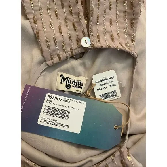 NWT Show Me Your Mumu Gomez Mini Dress - Picture 7 of 7